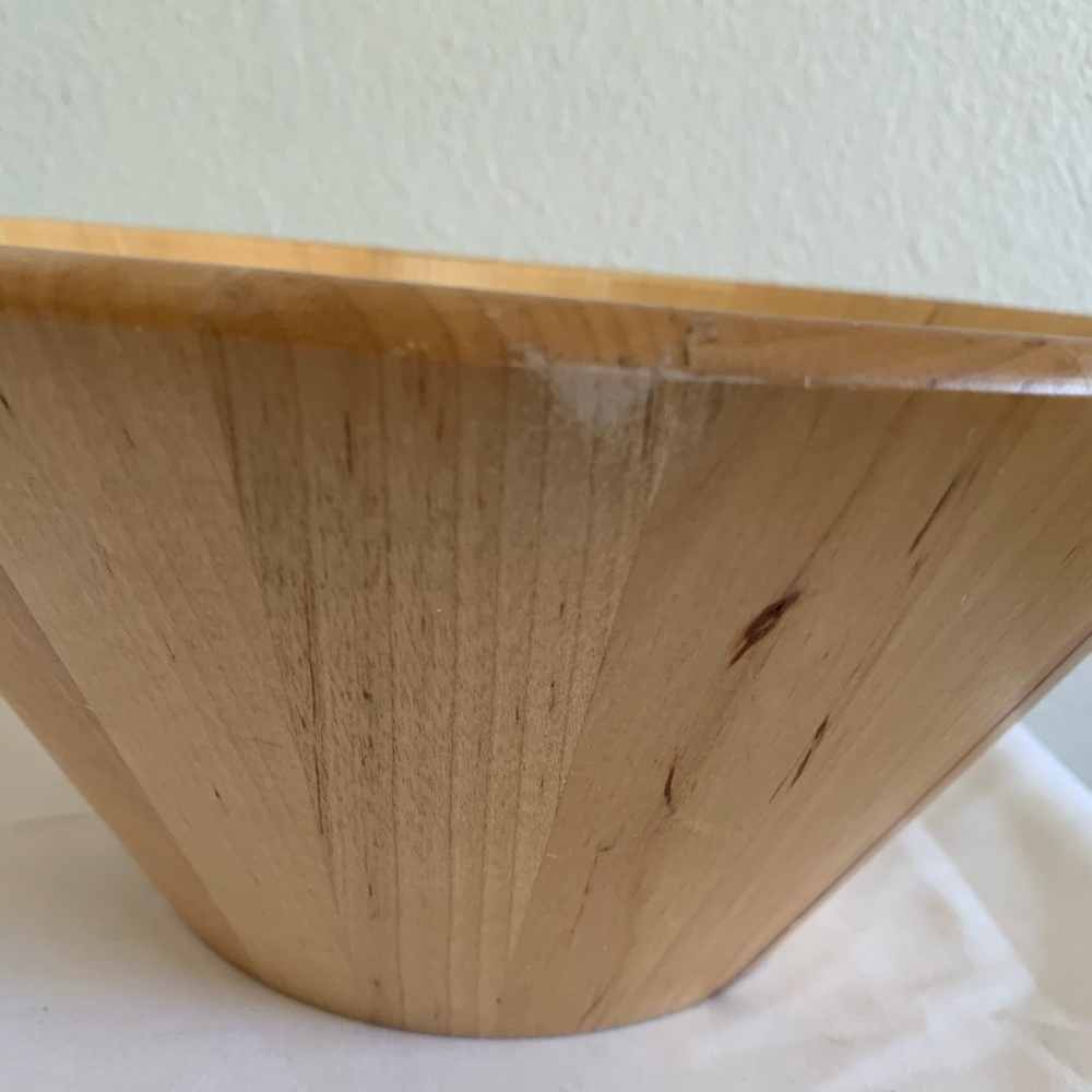 Ikea wooden bowl Sweden vintage? Some use marks. See pictures - Picture 3 of 5